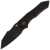 Нож WE Knife High-Fin XL blackwash сталь CPM-20CV рукоять Diamond Pattern Black Ti (WE24010-1)
