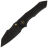 Нож WE Knife High-Fin XL blackwash сталь CPM-20CV рукоять Diamond Pattern Black Ti (WE24010-1)