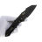 Нож WE Knife High-Fin XL blackwash сталь CPM-20CV рукоять Diamond Pattern Black Ti (WE24010-1)