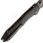 Нож WE Knife High-Fin XL blackwash сталь CPM-20CV рукоять Diamond Pattern Black Ti (WE24010-1)