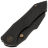 Нож WE Knife High-Fin XL blackwash сталь CPM-20CV рукоять Diamond Pattern Black Ti (WE24010-1)