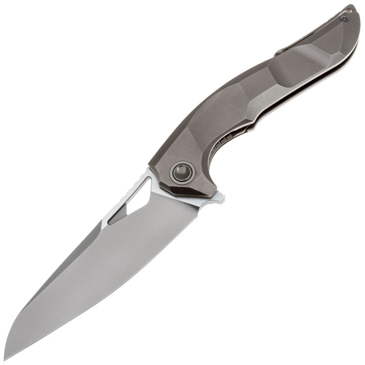 Нож TuoTown Horridus-1 Limited сталь M390 рукоять Gray Titanium