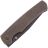 Нож WE Knife Evoke Blackwash сталь CPM-20CV рукоять Bronze Titanium (WE21046-2)