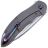 Нож WE Knife Makani rubbed satin сталь CPM-20CV рукоять Black Ti/Aluminium foil CF (WE21048B-2)
