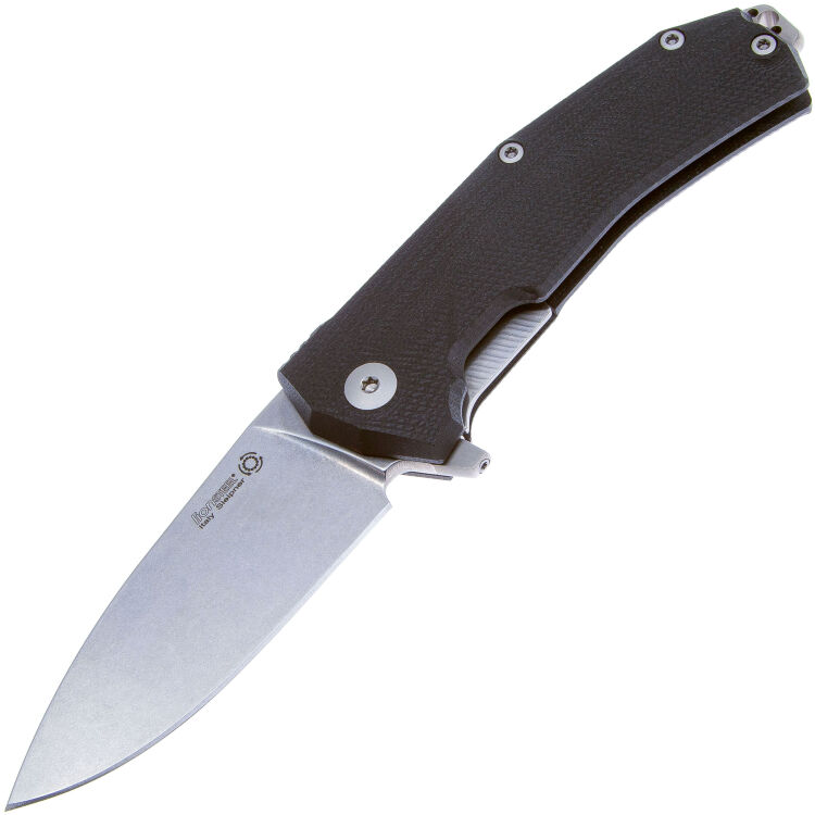Нож Lion Steel KUR сталь Sleipner рук. Black G10 (L/KUR BK)