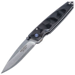 Нож Mcusta Shinra Tsuchi сталь VG-10/Damascus рукоять Black Pakka Wood (MC-0079DP)