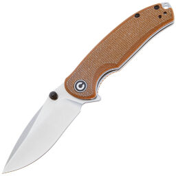 Нож CIVIVI Pintail сталь S35VN рукоять Brown Micarta (C2020A)
