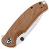 Нож CIVIVI Pintail сталь S35VN рукоять Brown Micarta (C2020A)