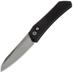 Нож Pro-Tech Oligarch Smoky Grey DLC сталь MagnaCut рукоять Black Aluminium