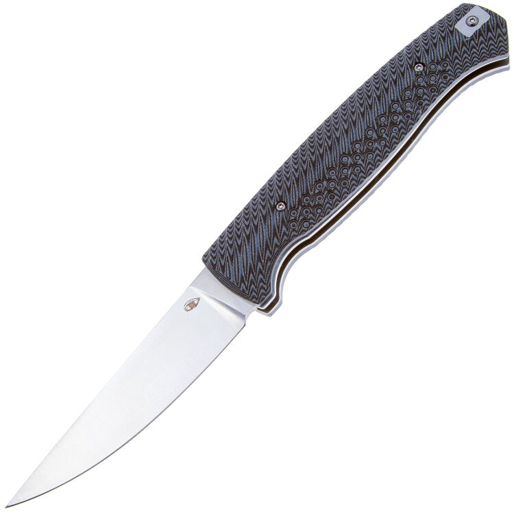 Нож Reptilian Квест-02 D2 Black/Blue G10 | Магазин ножей Forest-Home