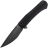 Нож Tenable Kratos blackwash сталь Nitro-V рукоять Black/Purple G10