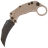 Нож Reate EXO-K black PVD сталь N690 рукоять Tan Aluminium
