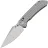 Нож Kansept Fenrir Crossbar Lock satin сталь S35VN рукоять Frag Gray Titanium