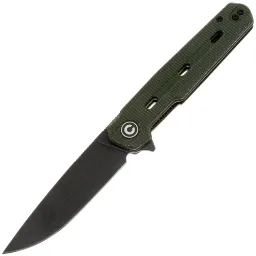 Нож CIVIVI Navo blackwash сталь Nitro-V рукоять Green Canvas Micarta (C25015A-2)