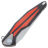 Нож Rike Knife Tulay сталь 154CM рукоять Black G10/Red Inlay