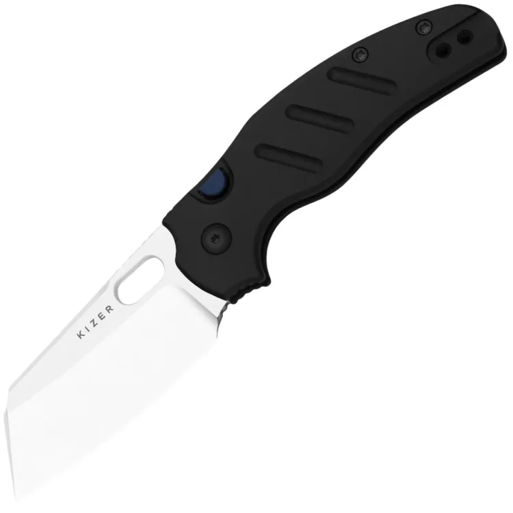 Нож Kizer C01C 2.9 BS satin сталь Elmax рукоять Gunmetal Gray Aluminium