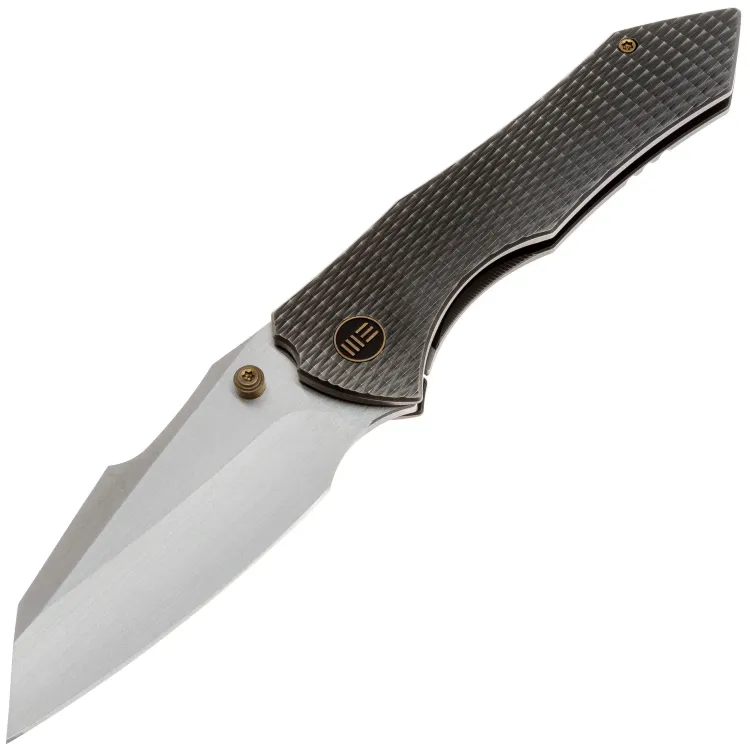 Нож WE Knife High-Fin XL satin сталь CPM-20CV рукоять Diamond Gray Ti
