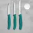 Набор Victorinox Classic Paring Knife Set 3 kale green (6.7114.34C1)
