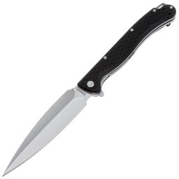 Нож Daggerr Vendetta DL stonewash сталь 8Cr14MoV рукоять Black FRN