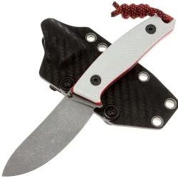 Нож Titanfox Раптор сталь N690 рукоять White G10