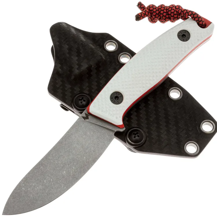 Нож Titanfox Раптор сталь N690 рукоять White G10