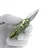 Нож Rike Knife Mini Cicada сталь Damasteel рукоять Green Ti