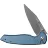 Нож Sencut Selkyris gray stonewash сталь D2 рукоять Blue Aluminum (S25068-3)