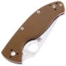 Нож Spyderco Tenacious PS сталь 8Cr13MoV рукоять Brown G10 (C122GPSBN)