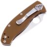 Нож Spyderco Tenacious PS сталь 8Cr13MoV рукоять Brown G10 (C122GPSBN)