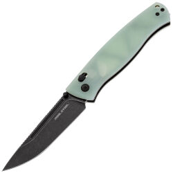 Нож Real Steel Pathfinder Flat blackwash сталь 14C28N рукоять Natural G10 (7851NB)