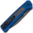 Нож Kershaw Launch 22 blackwash сталь MagnaCut рукоять Blue Aluminium/Micarta (7205BLUBW)