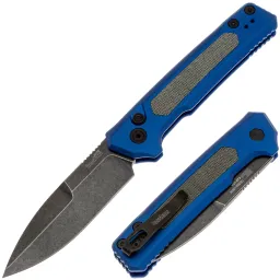 Нож Kershaw Launch 22 blackwash сталь MagnaCut рукоять Blue Aluminium/Micarta (7205BLUBW) Нож Kershaw Launch 22 blackwash сталь MagnaCut рукоять Blue Aluminium/Micarta (7205BLUBW)
