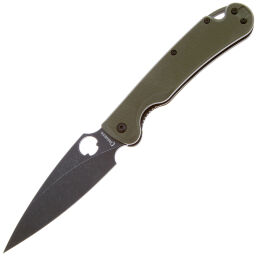 Нож Daggerr Sting Blackwash сталь D2 рукоять Olive G10