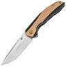 Нож Kansept Mini Accipiter satin сталь S35VN рукоять Black Titanium/Copper