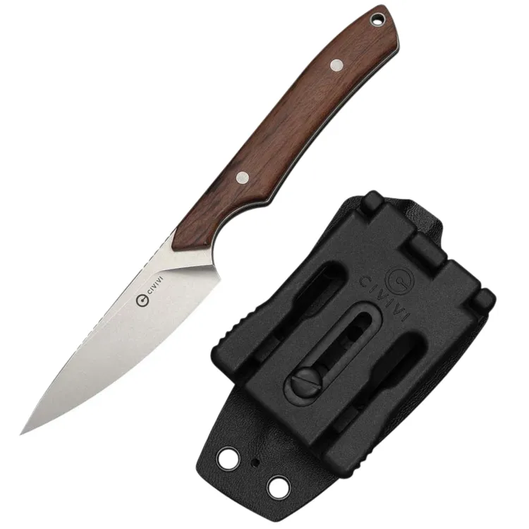 Нож CIVIVI High Grass Field Knife satin сталь 14C28N рукоять Guibourtia Wood (C25084-3)