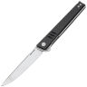 Нож Real Steel Kikashi stonewash сталь 14C28N рукоять G10/Carbon Fiber (8071CS)