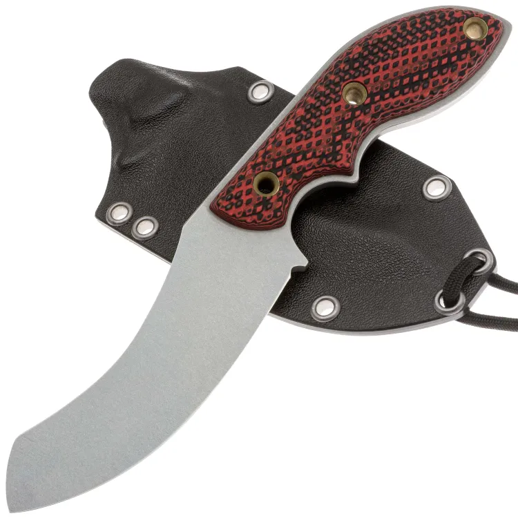 Нож Волчий Век Кондрат-10 сталь 95Х18 WA рукоять Black/Red G10