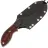 Нож Волчий Век Кондрат-10 сталь 95Х18 WA рукоять Black/Red G10