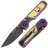 Нож Kizer Militaw 3.1 PVD Halloween Edition 2026 сталь M390 рукоять GID G10
