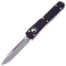Нож Microtech Ultratech S/E stonewash сталь M390 рукоять Black Aluminum (121-10)