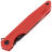 Нож SHOOZIZ HAN312 black сталь DC53 рукоять Red G10