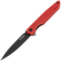 Нож SHOOZIZ HAN312 black сталь DC53 рукоять Red G10