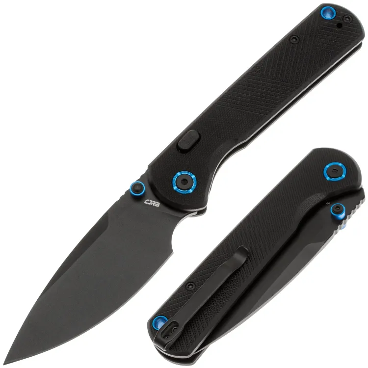 Нож CJRB Latitude black сталь AR-RPM9 рукоять Black G10