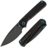 Нож CJRB Latitude black сталь AR-RPM9 рукоять Black G10