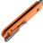 Нож Kizer Yorkie black сталь Nitro-V рукоять Orange G10
