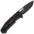 Нож FOX New Smarty Spear black PVD сталь N690 рукоять Black Aluminium (FX-503SP B)