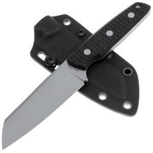 Нож Vosteed Mink Wharncliffe stonewash сталь Nitro-V рукоять Black Micarta  (D0103)