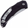 Нож Microtech Brachial Stonewash сталь M390 рукоять Black Aluminium (268A-10)