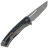 Нож NL Knives Аурум Ultimate Custom Tanto сталь М390 рукоять Chaotic Blue CF