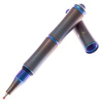 Ручка тактическая We Knife Syrinx Blue Titanium (TP-04A)